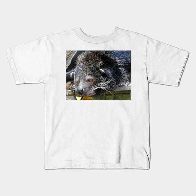 Binturong Kids T-Shirt by kirstybush